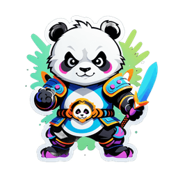 Panda warrior